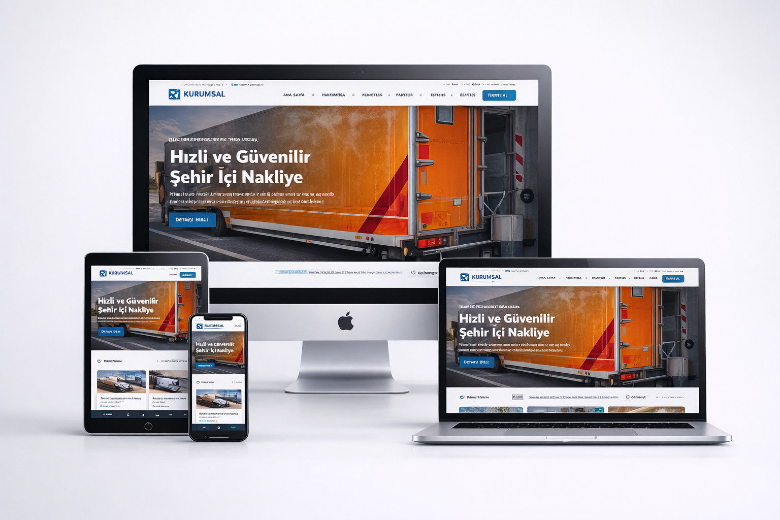 Nakliyat & Lojistik RA-1 Web Sitesi